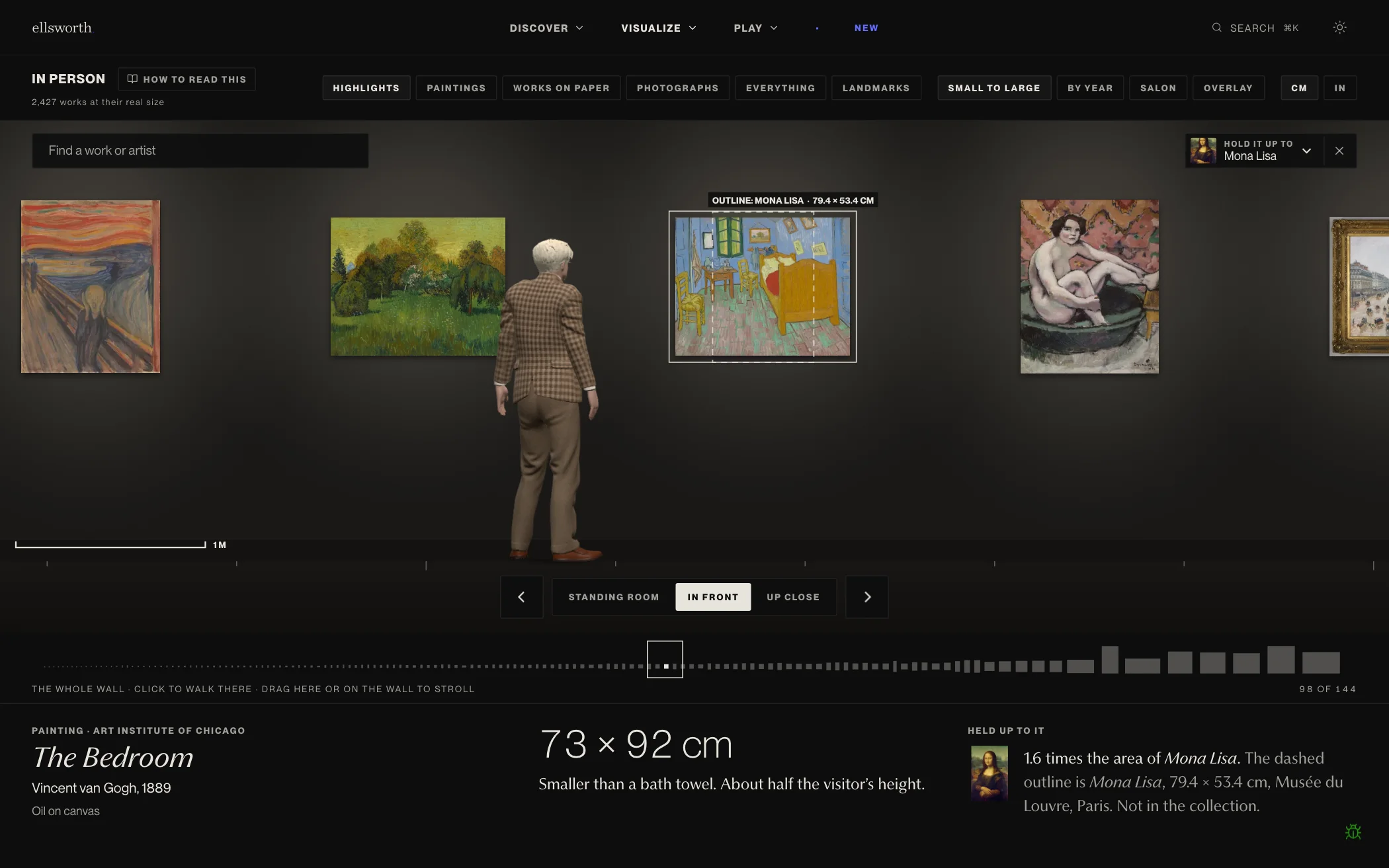 Ellsworth: Hear 700 Years of Color, and See Paintings at Their Real Size